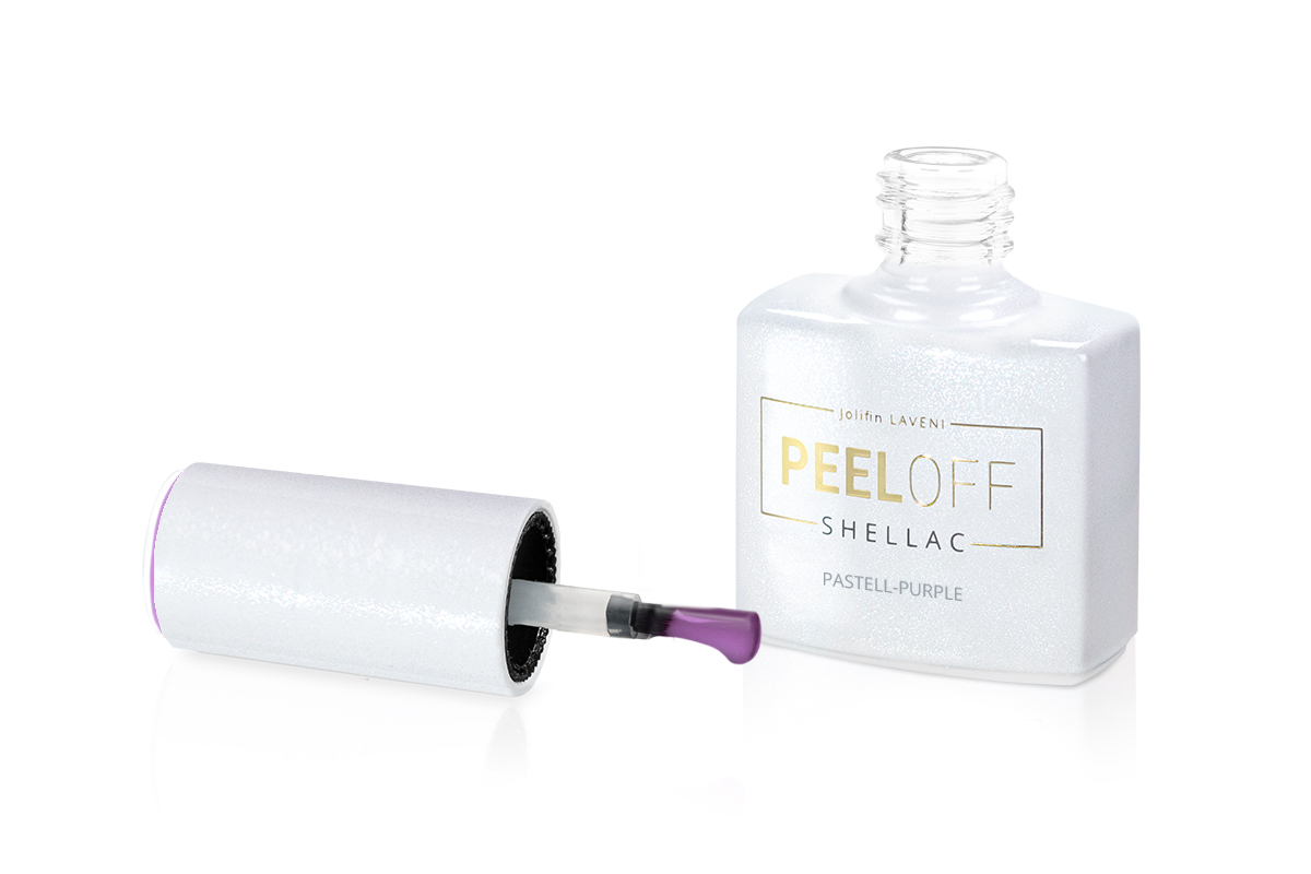 Jolifin LAVENI Shellac PeelOff - pastell-purple 10ml