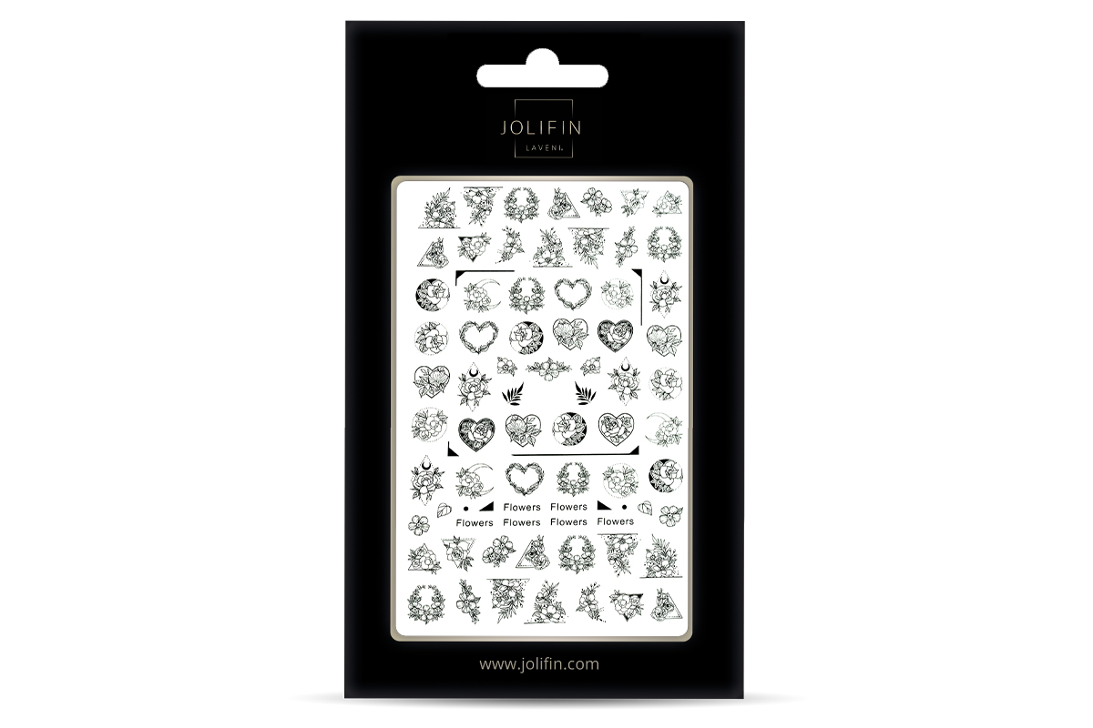 Jolifin LAVENI XL Sticker - Flowers No. 13