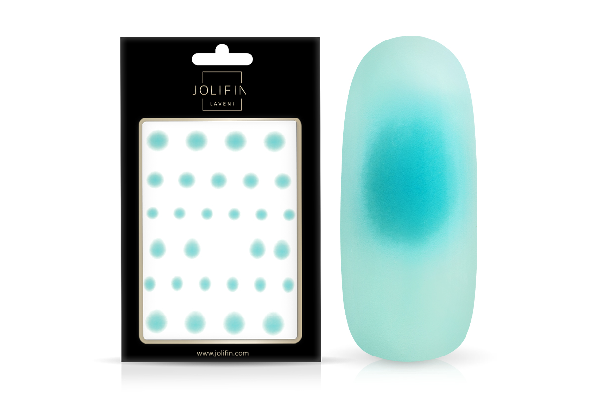 Jolifin LAVENI XL Sticker - aura pastel-blue