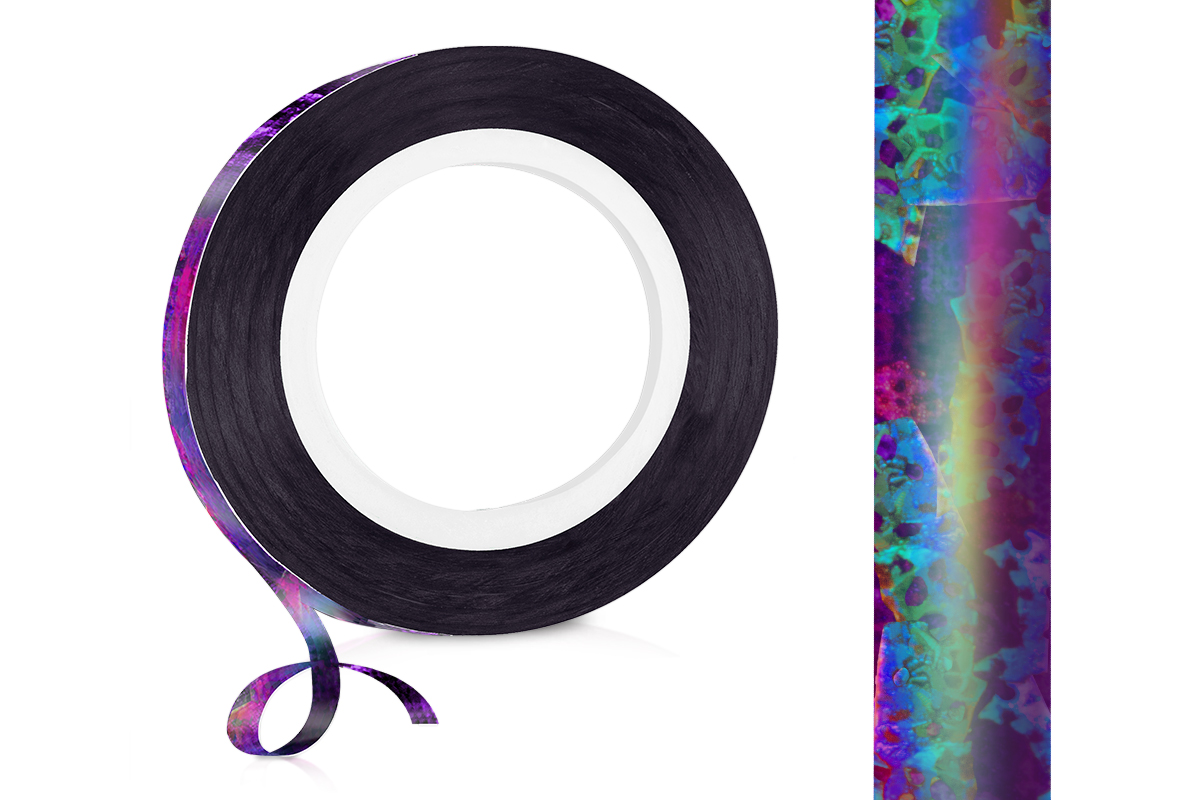 Jolifin Pinstripes hologram purple - 3mm