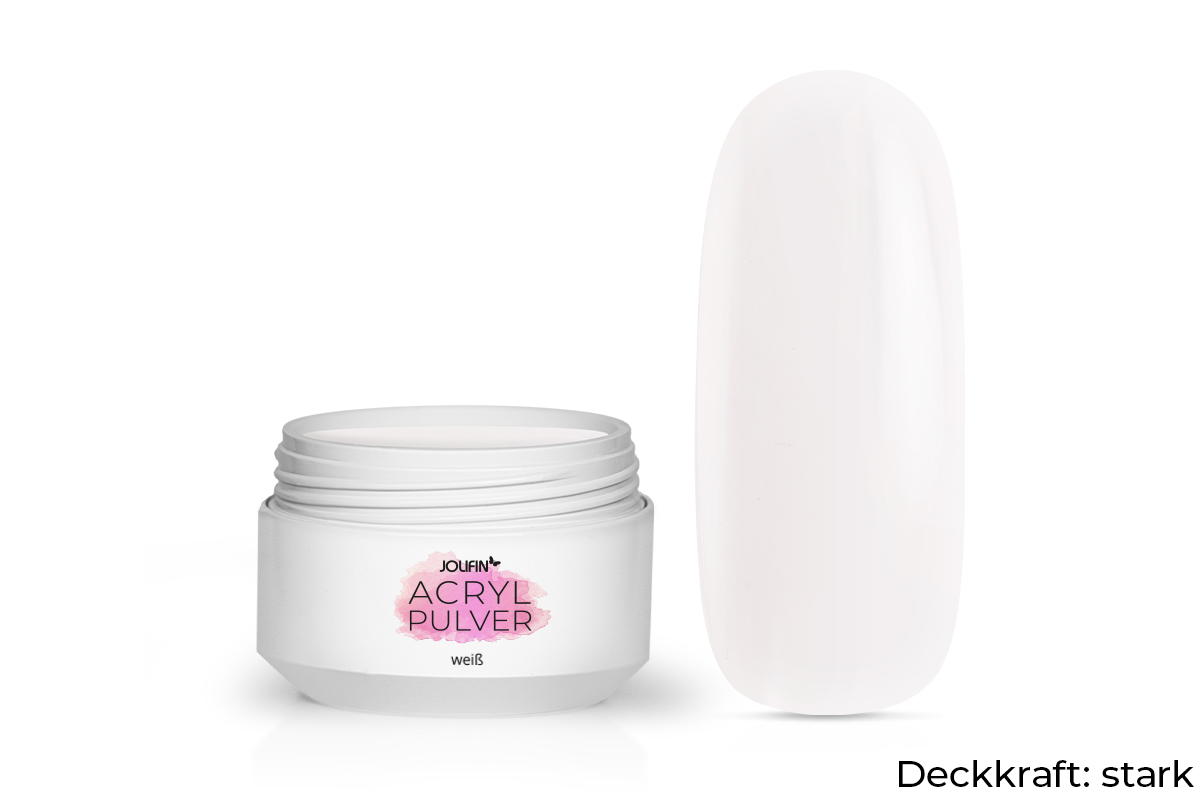 Jolifin Acrylic Powder - white 10g