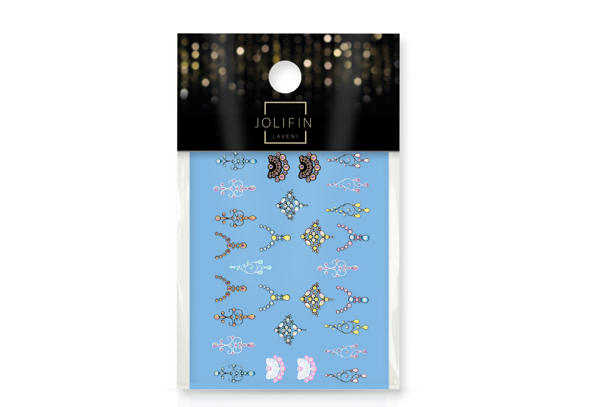 Jolifin LAVENI Rhinestone Tattoo No. 3