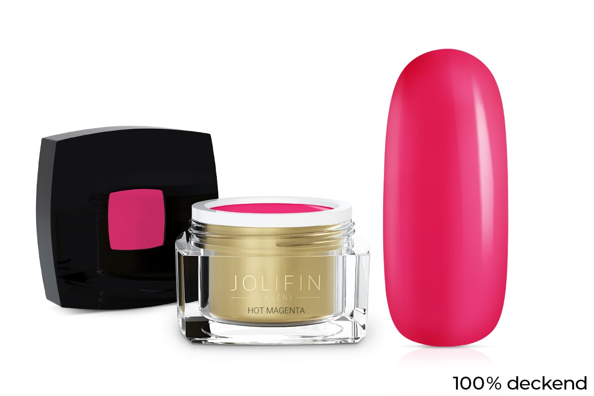 Jolifin LAVENI colour gel - hot magenta 5ml