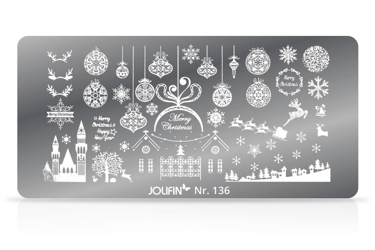 Jolifin Stamping Stencil No. 136