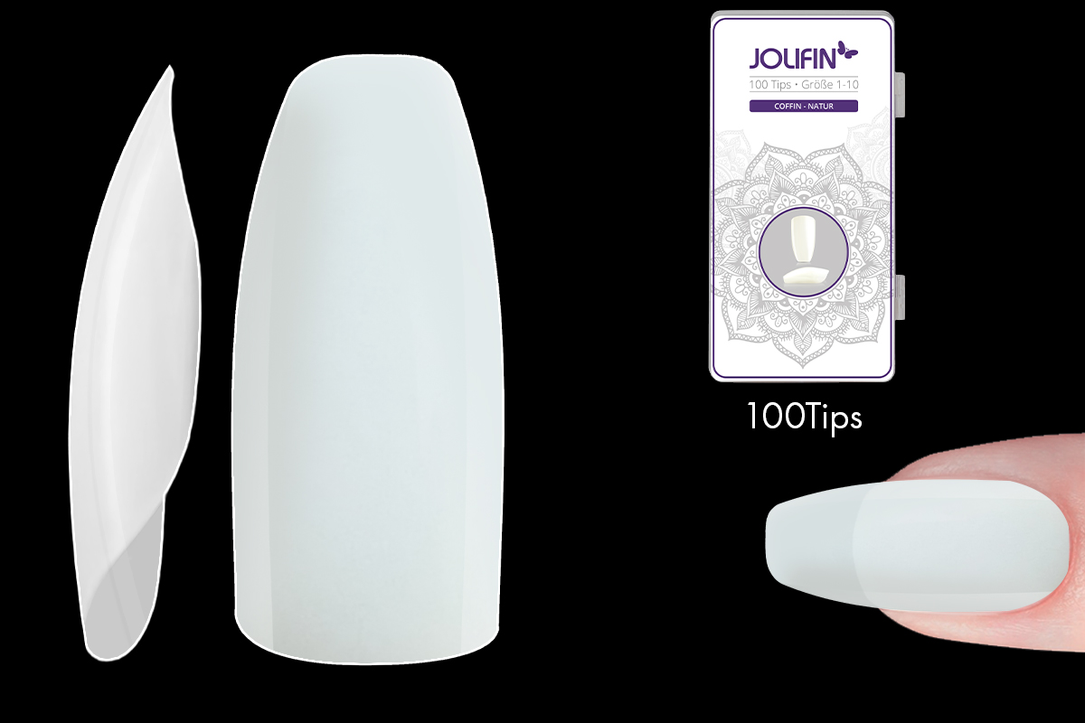 Jolifin 100 tip box coffin - natural