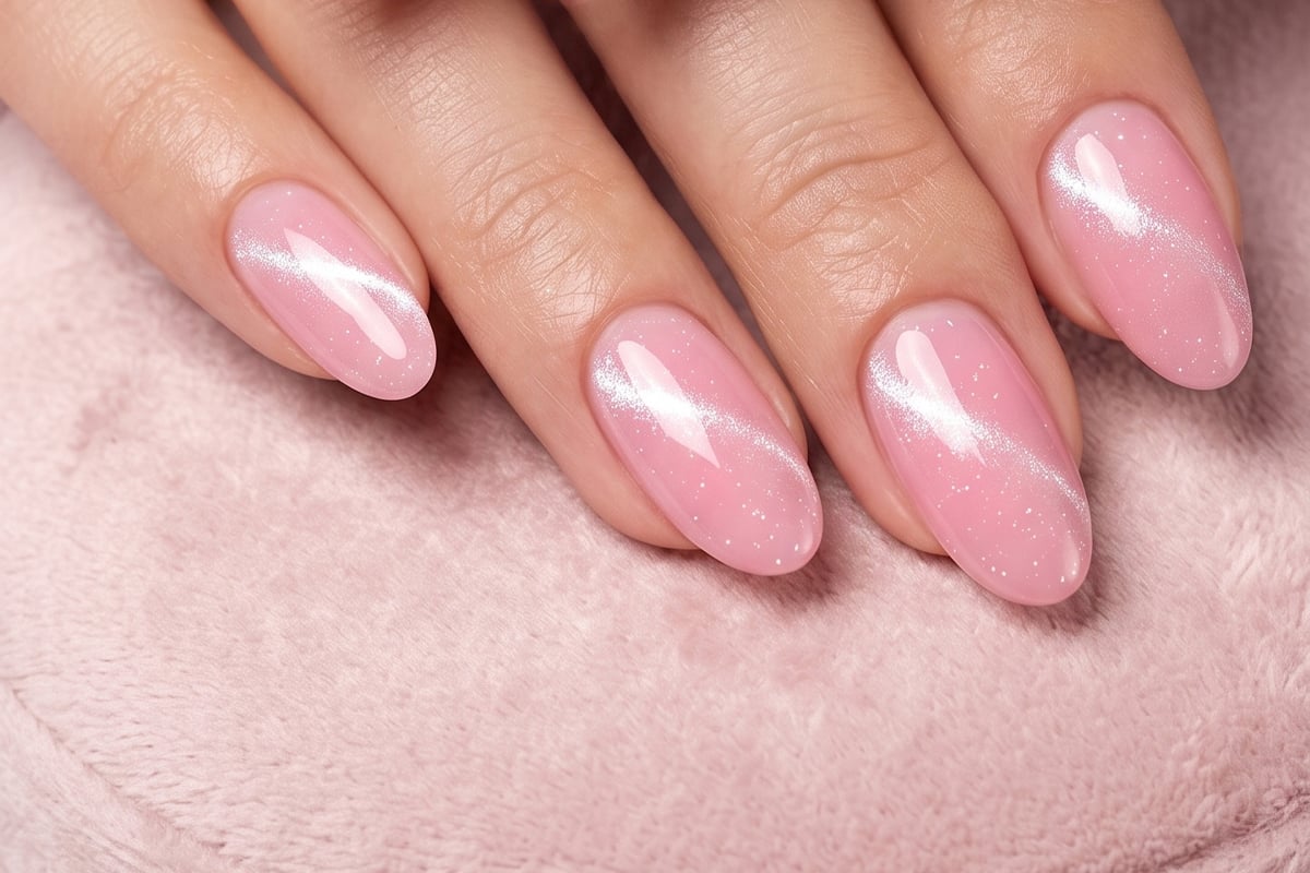 Jolifin LAVENI Shellac - Cat-Eye Diamond crystal clear 10ml