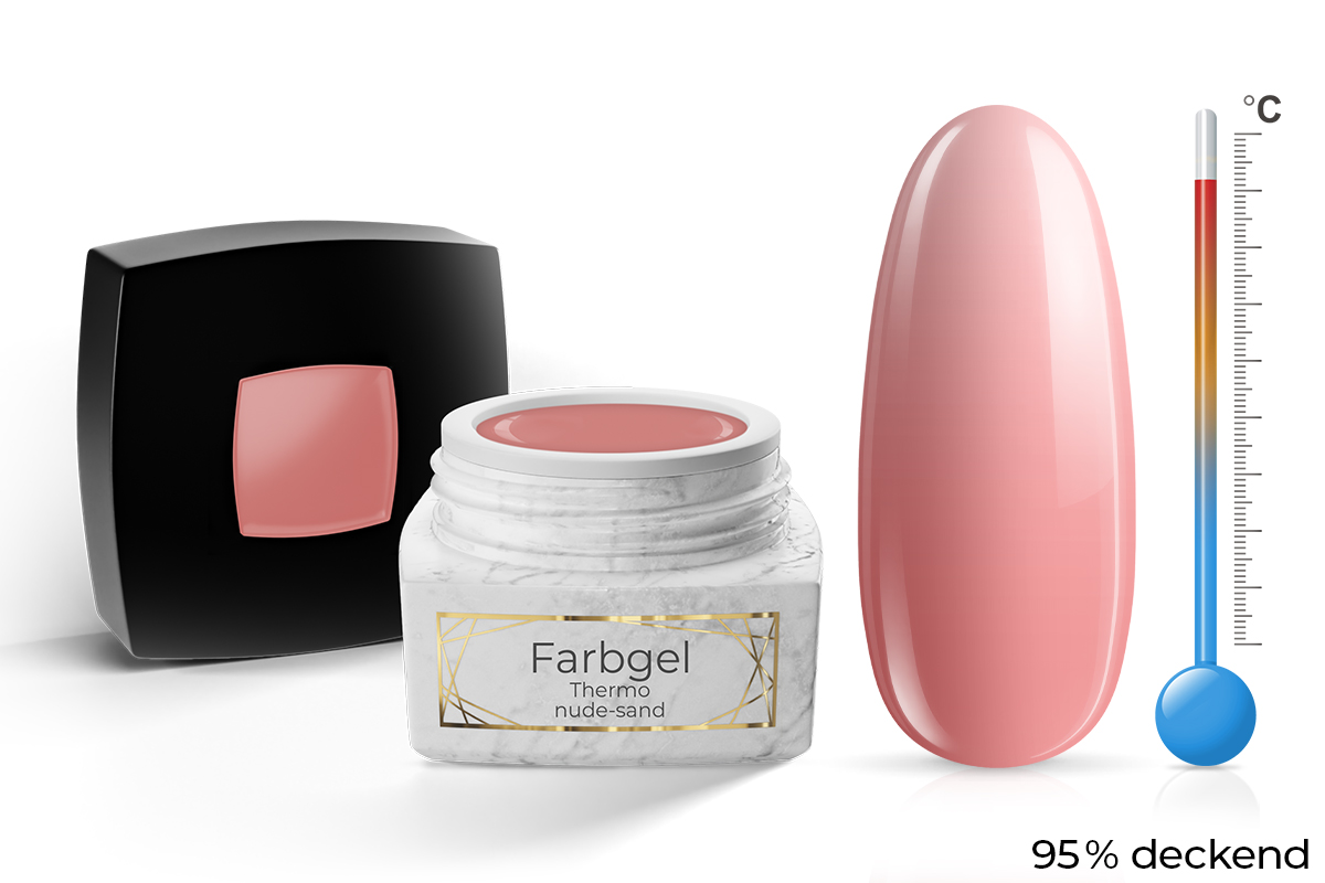 Jolifin LAVENI PRO Farbgel - Thermo nude-sand 5ml