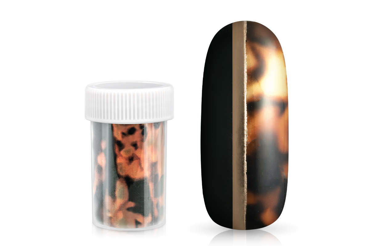 Jolifin Transfer Nail Foil XL - Amber Leopard