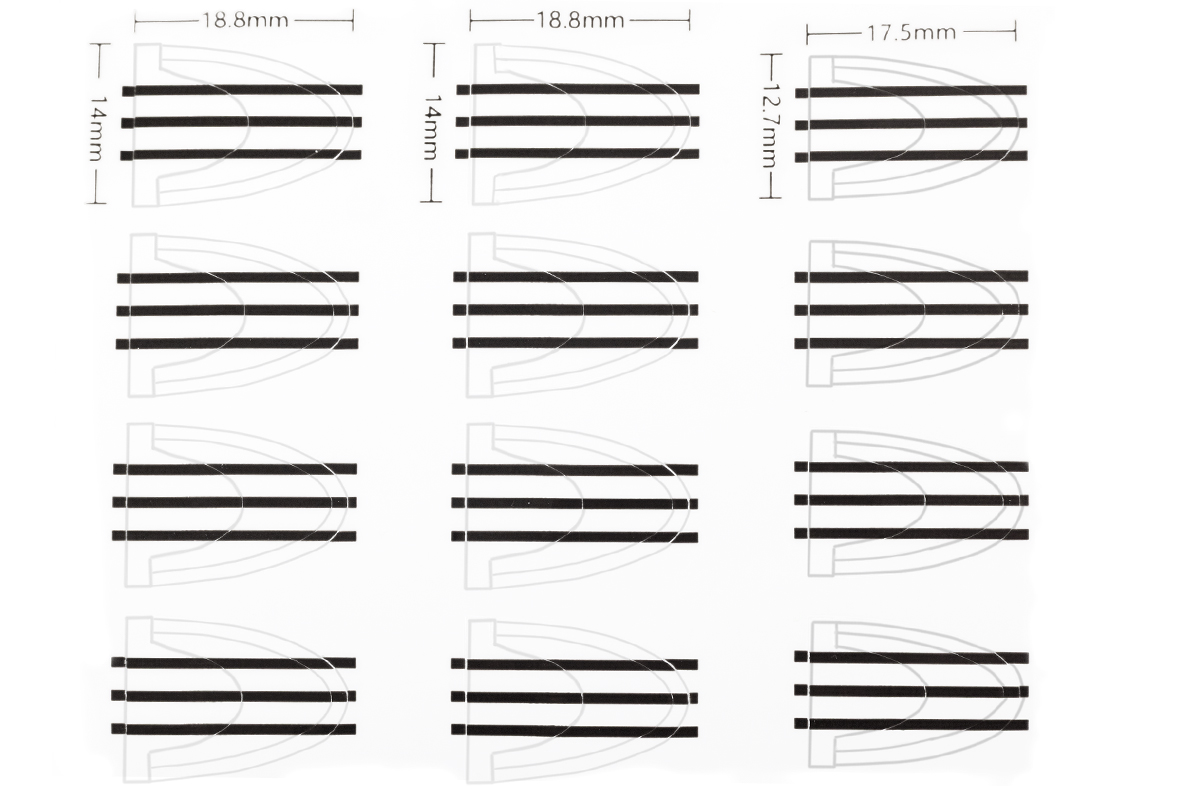 Jolifin Perfect French-Sticker - professional medium