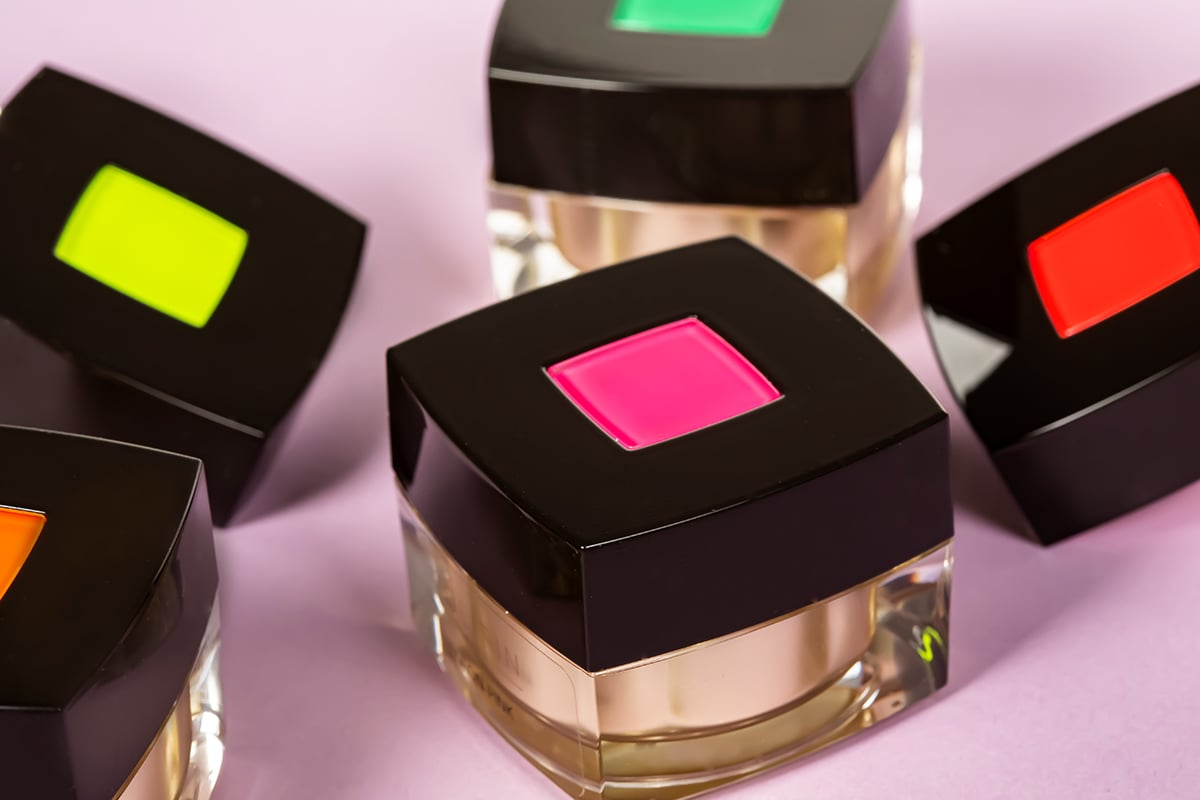 Jolifin LAVENI colour gel - neon mango 5ml