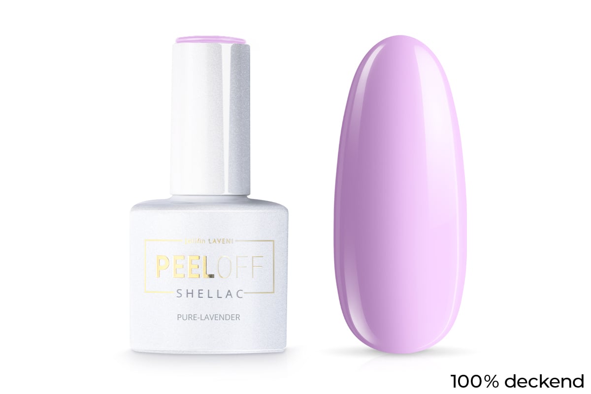 Jolifin LAVENI Shellac PeelOff - pure-lavender 10ml