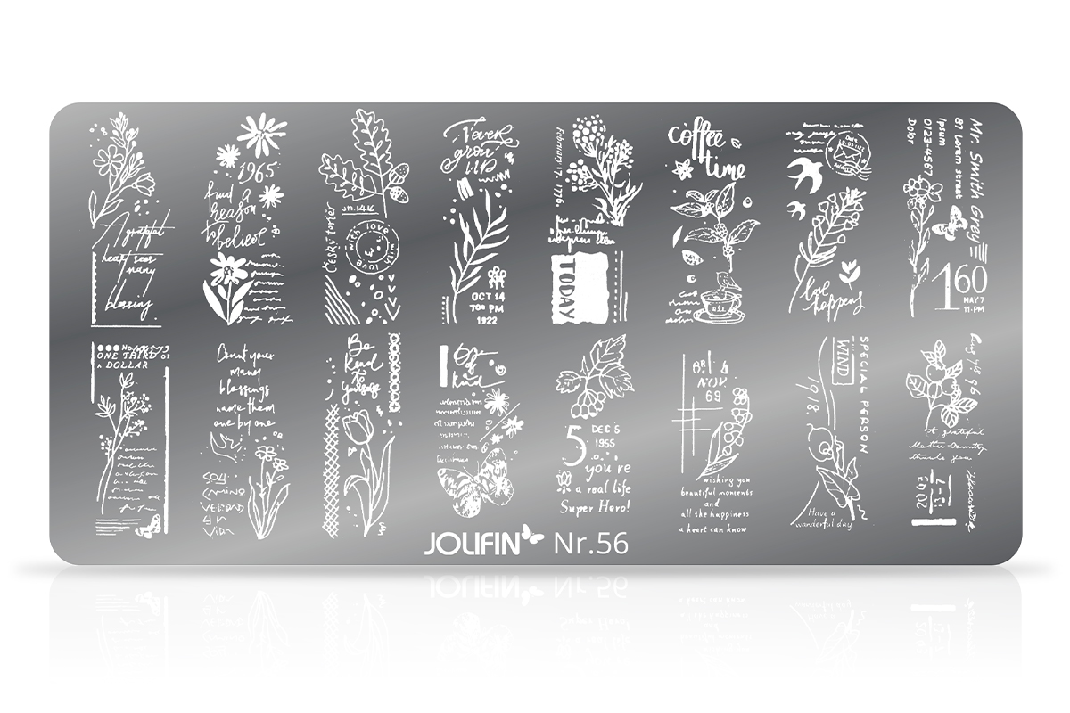 Jolifin Stamping Stencil No. 56
