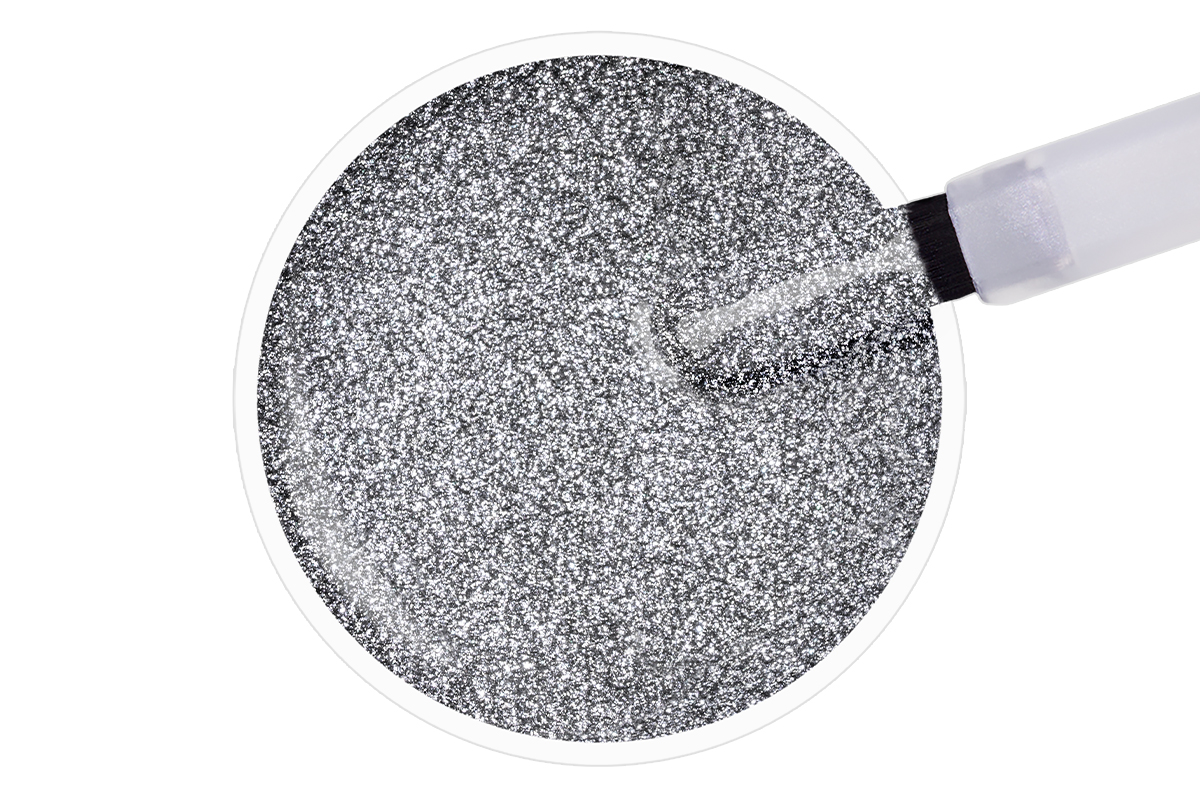 Jolifin LAVENI Nail Polish - anthracite glimmer 9ml