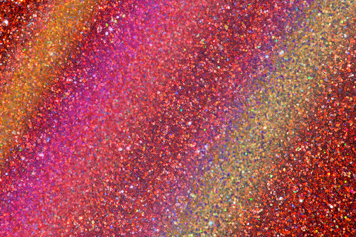 Jolifin Hologram Dust - red