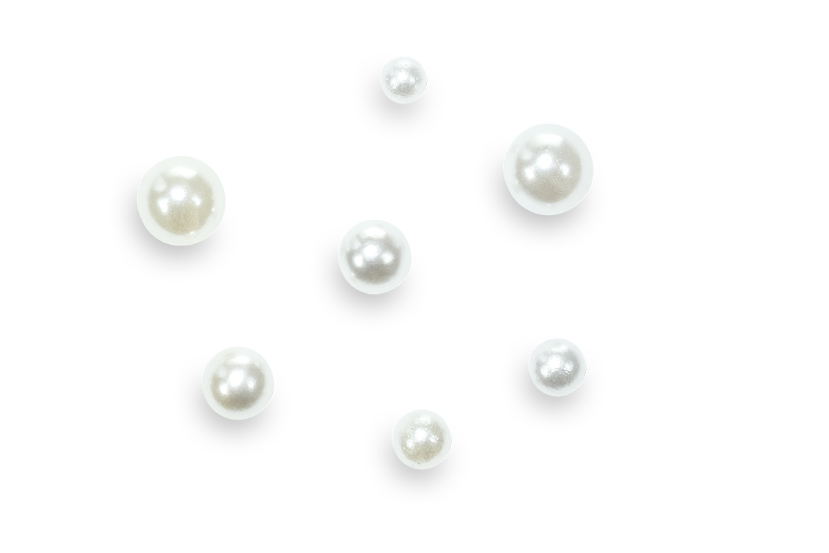 Jolifin XL Nail Art Display - Pearls