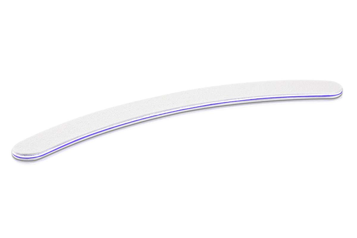 File curved white 100/180