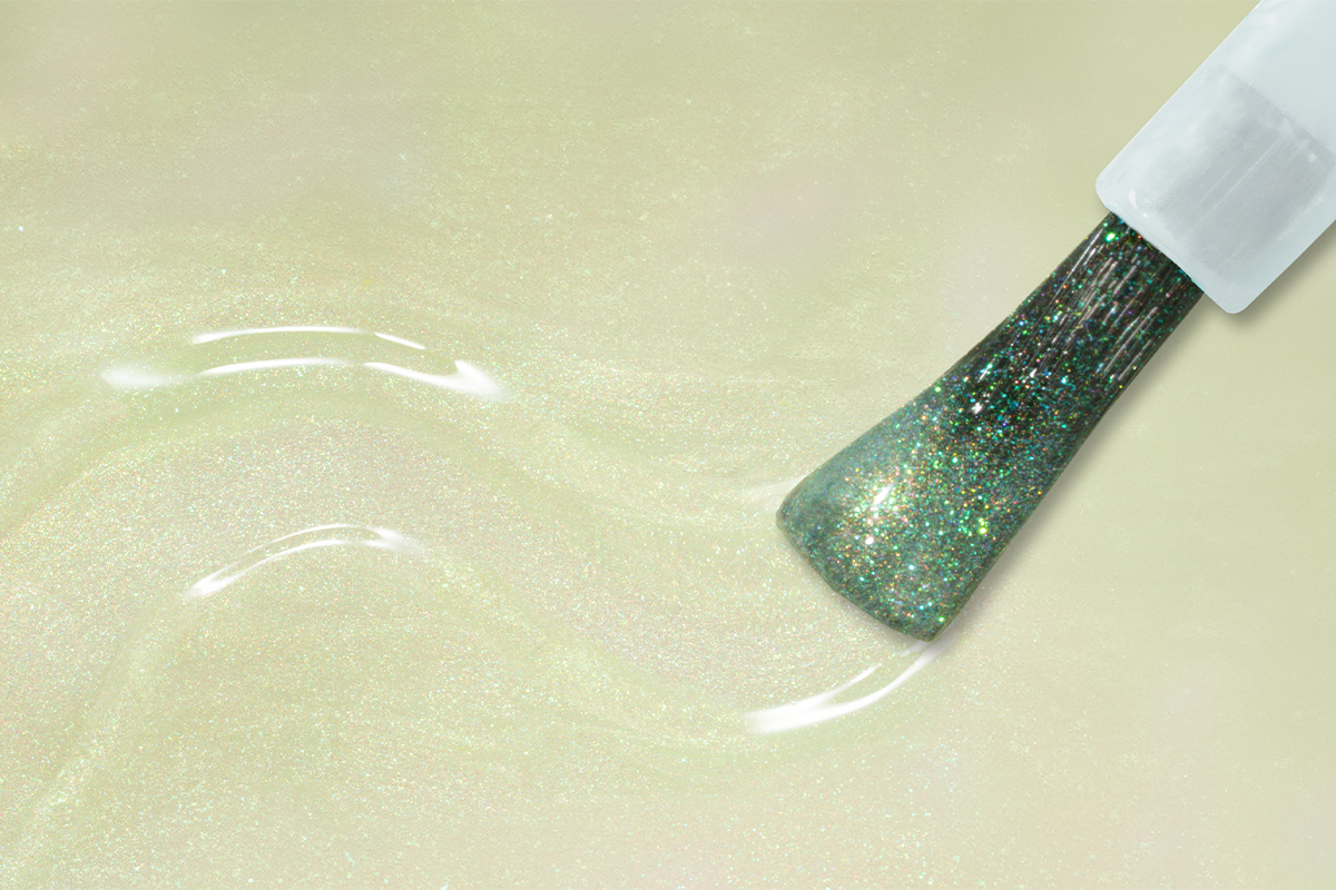 Jolifin LAVENI Shellac - Top-Coat ohne Schwitzschicht nightshine polarlights 10ml