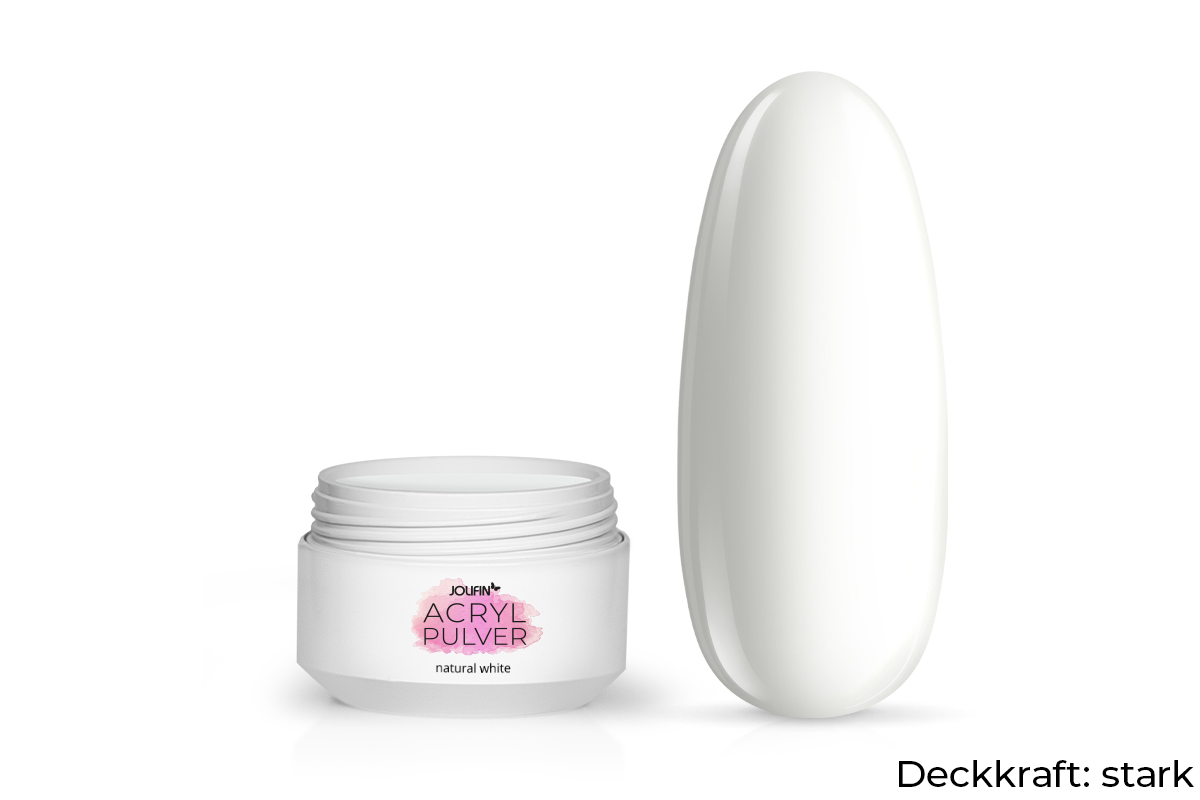 Jolifin Acryl Farbpulver - natural white 5g