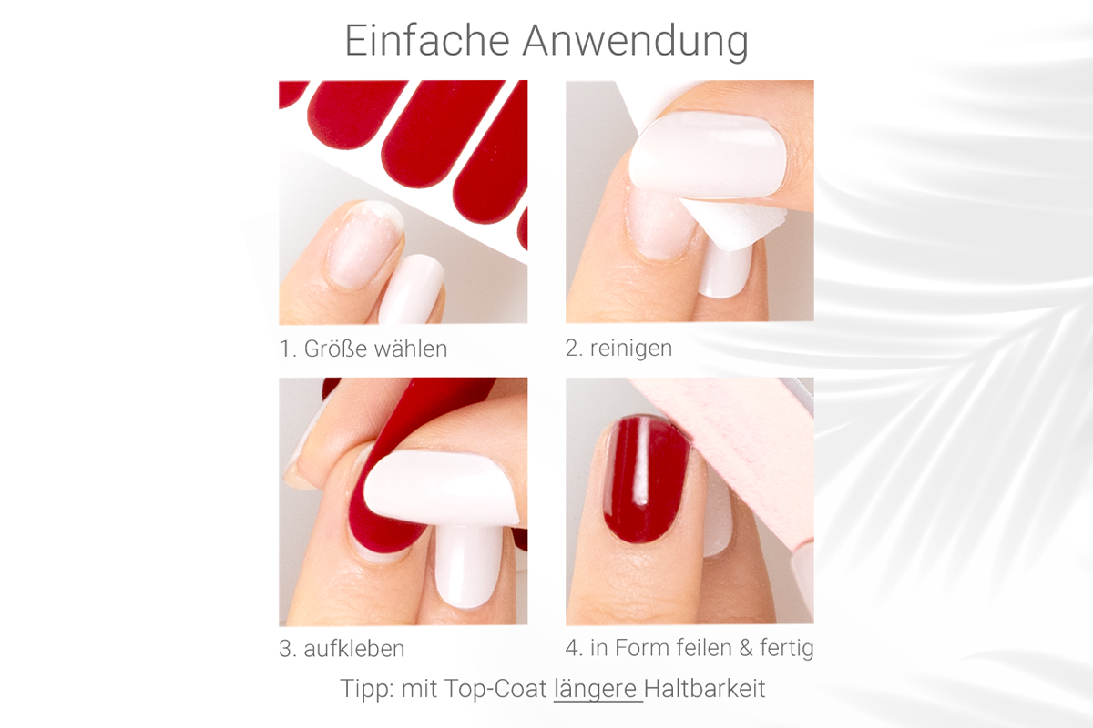 Jolifin LAVENI Nagellack-Wraps - make-up