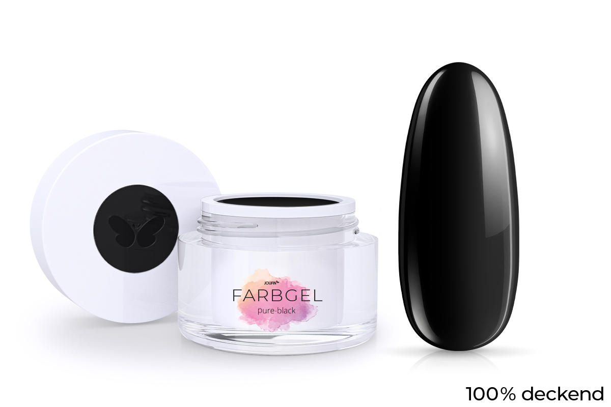 Jolifin Farbgel pure-black 5ml