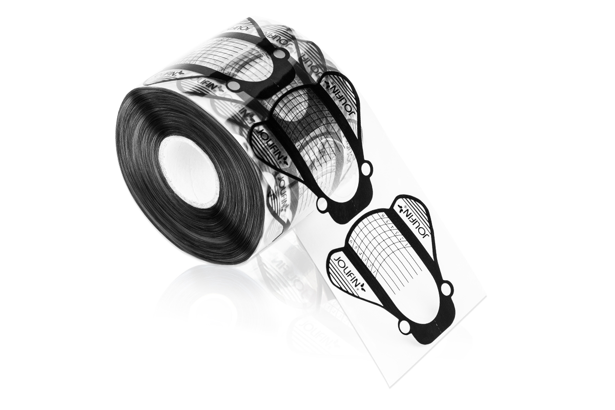 Jolifin Nagelschablonen 500er Rolle- clear
