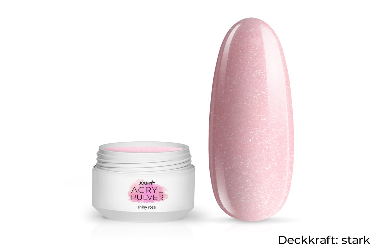 Jolifin Acryl Farbpulver - shiny rose 5g