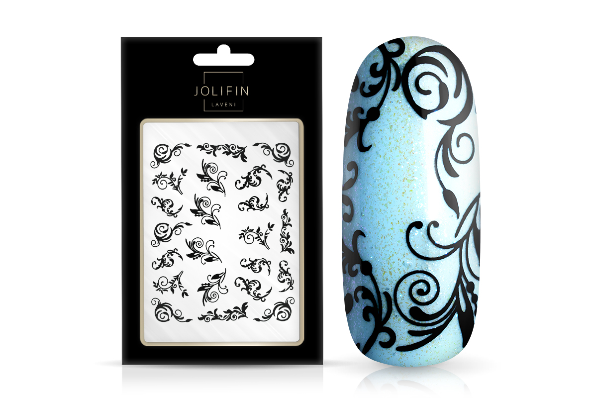 Jolifin LAVENI Sticker - black No. 9