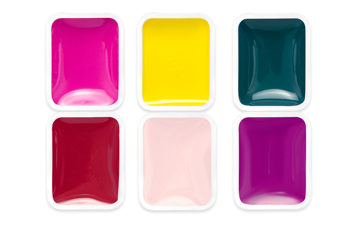 Jolifin Watercolour Paints - Flower Power