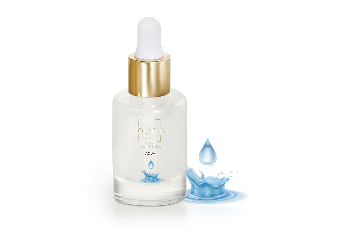 Jolifin LAVENI Nagelöl - Aqua 10ml