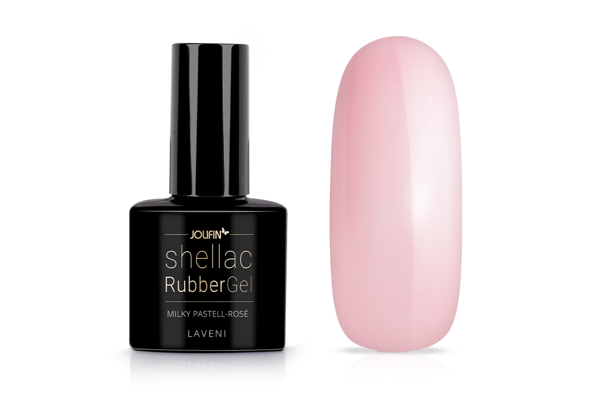 milky pastel pink
