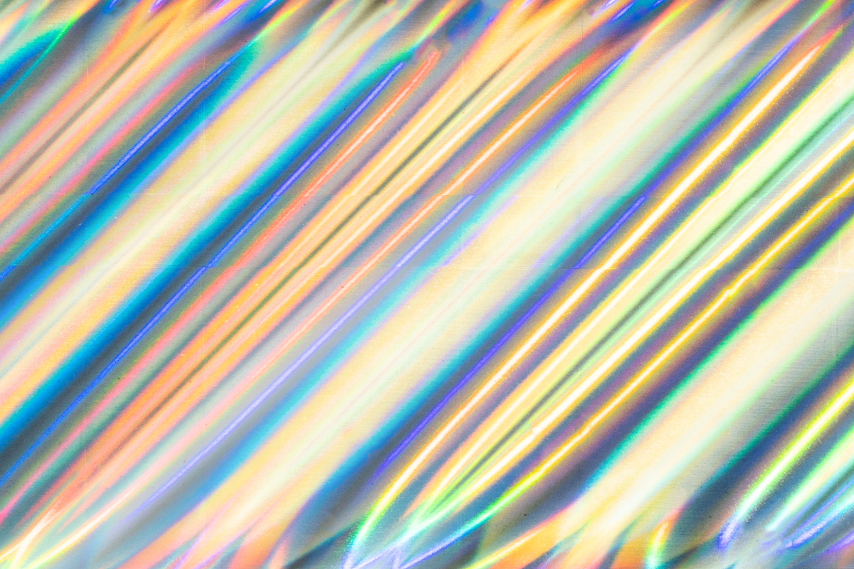 Jolifin Transfer Nail Foil XL - hologram silver millenium