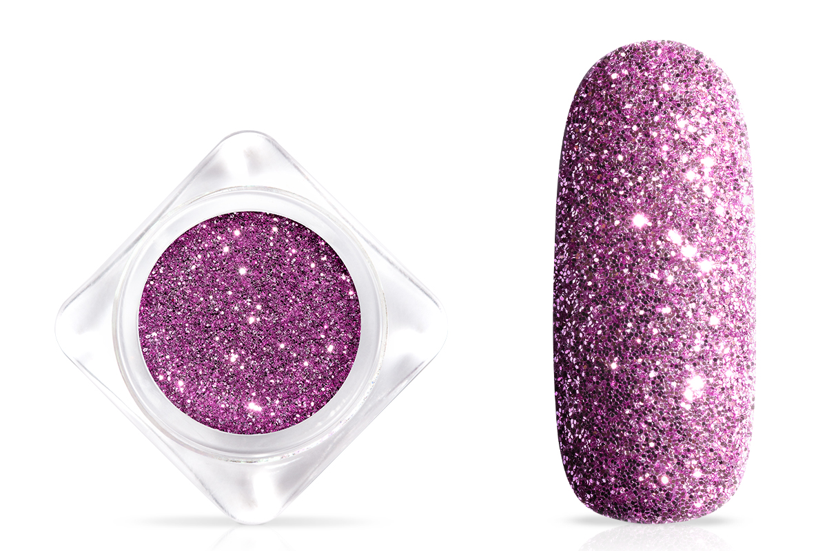 Jolifin Glitterpowder - rosy lavender