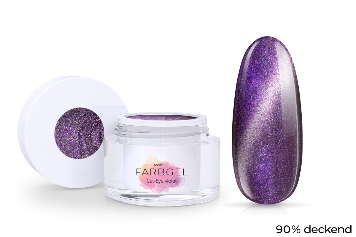 Jolifin Cat-Eye Farbgel violet 5ml