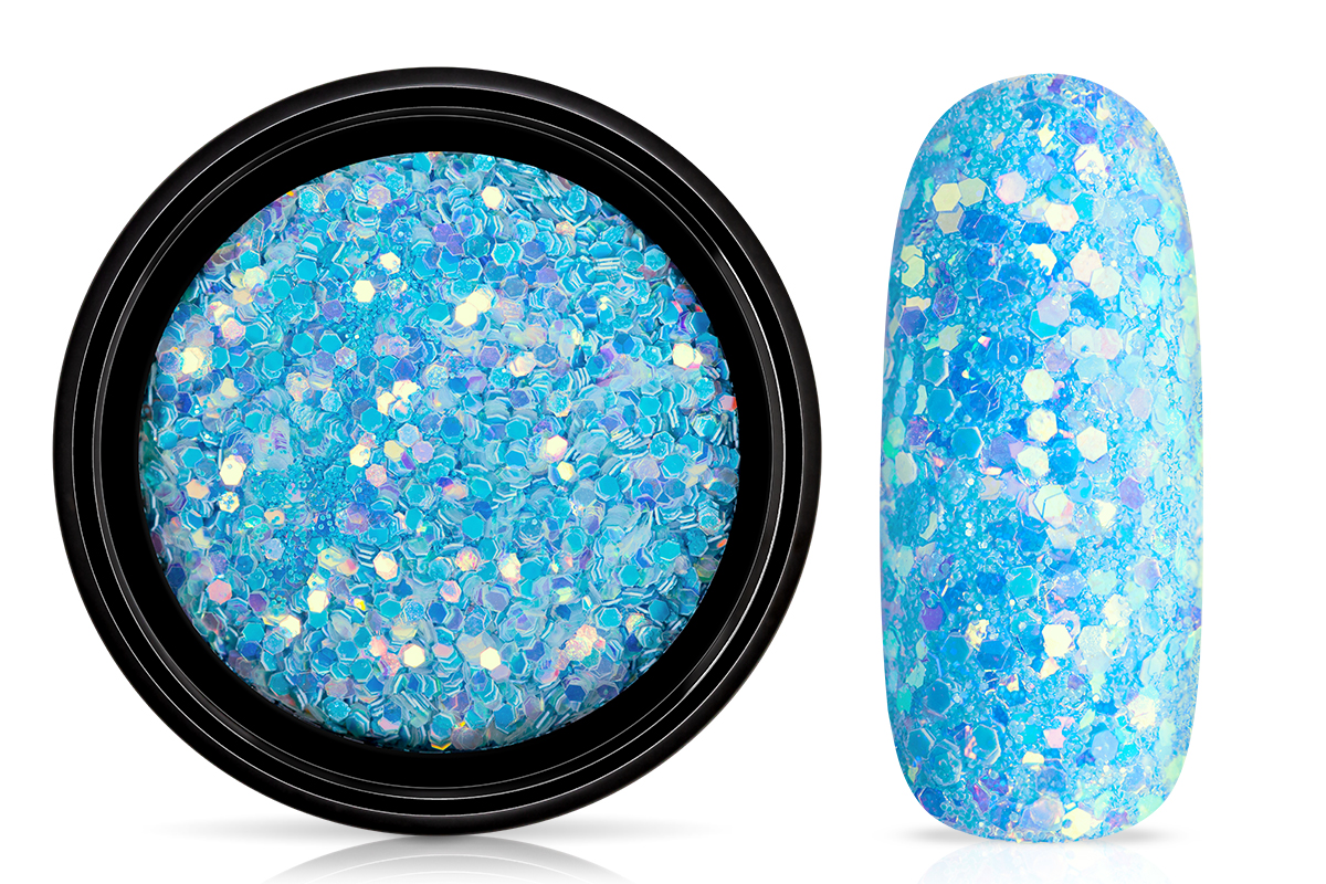 Jolifin LAVENI Mermaid Pastel Glitter - ocean