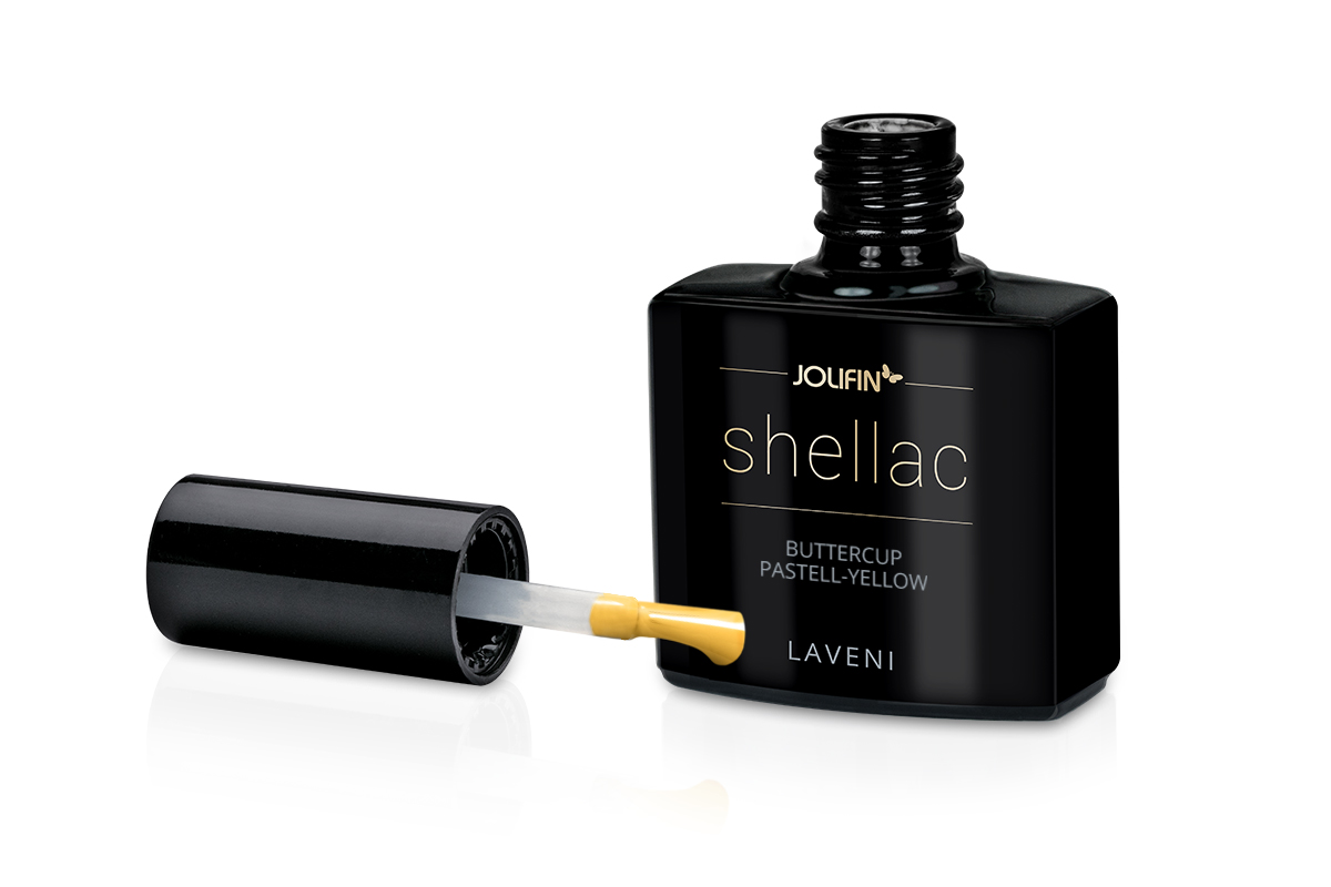 Jolifin LAVENI Shellac - buttercup pastell-yellow 10ml