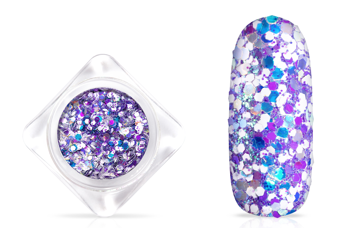Jolifin Candy Glitter - purple berry