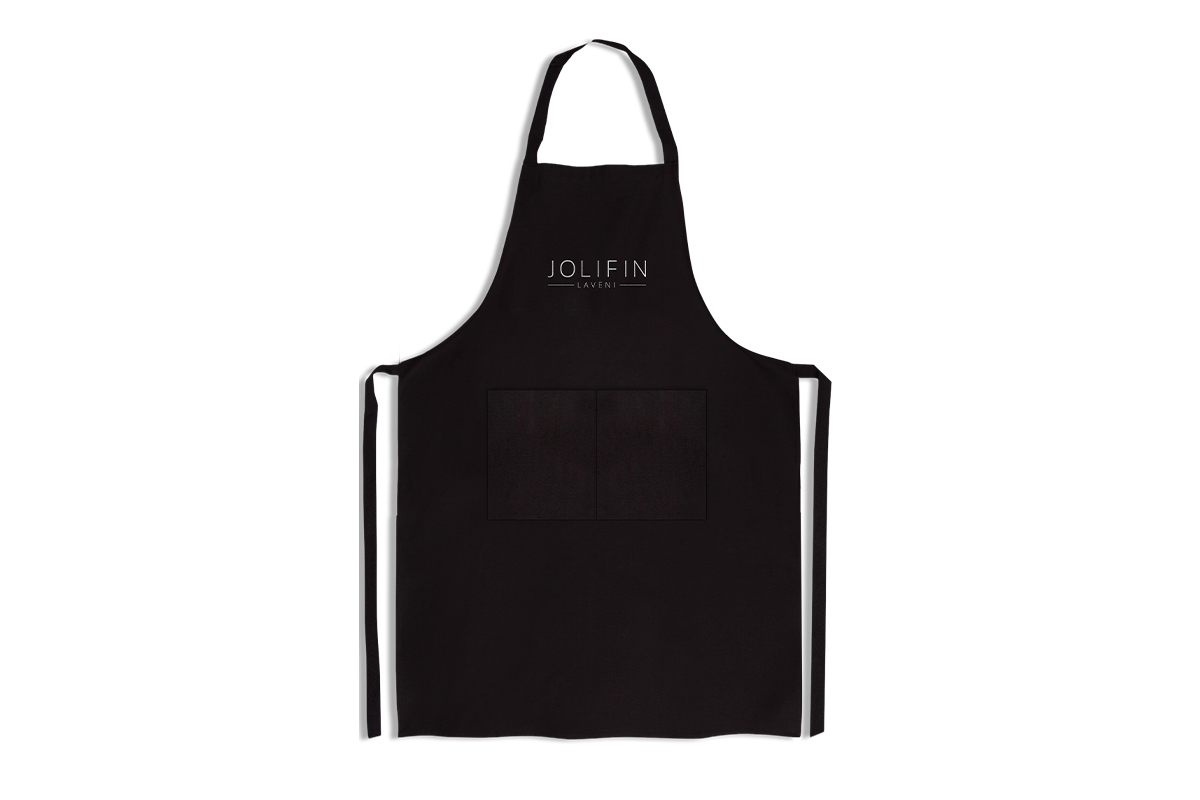 Jolifin LAVENI work apron - black