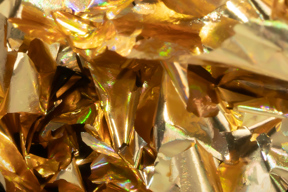 Jolifin Magic Soft Foil - golden hologram