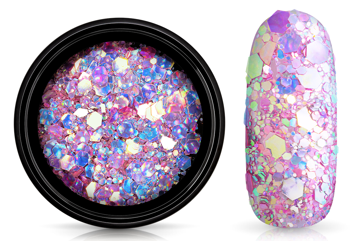 Jolifin Supernova Glitter - hologram lilac