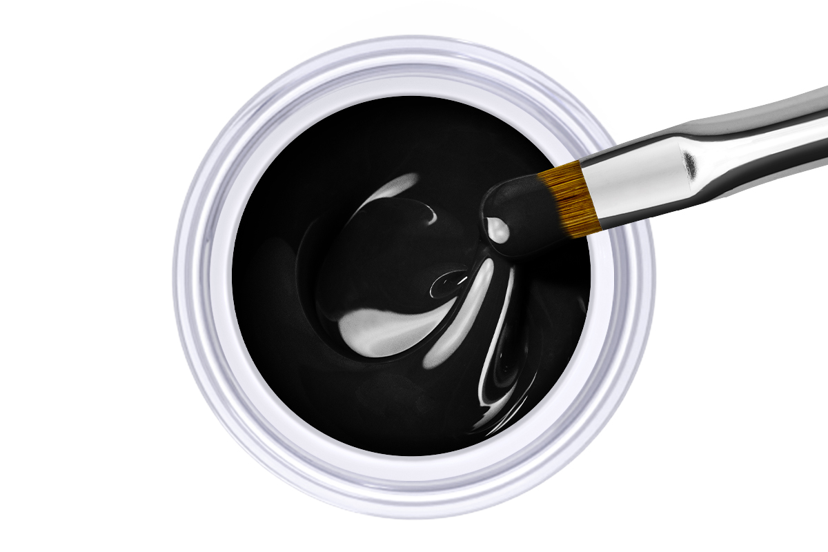 Jolifin Studioline build-up gel - black 15ml