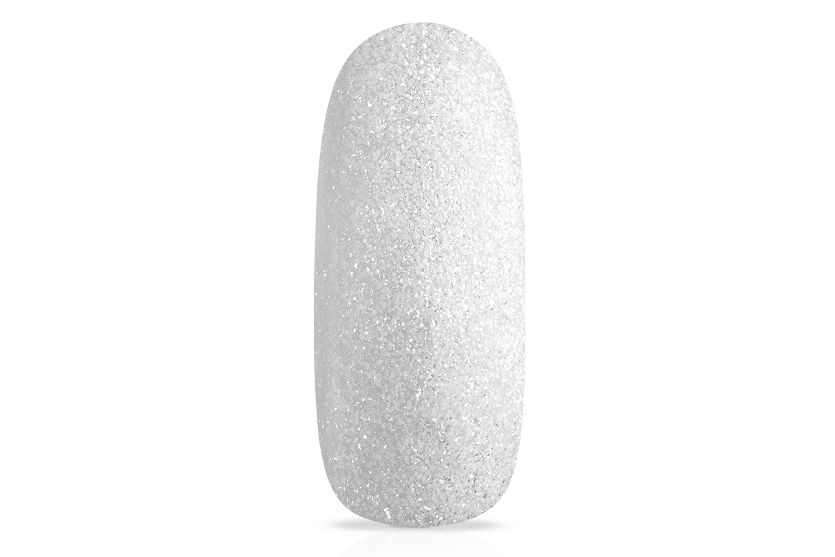 Jolifin LAVENI Shellac - silver-white Glitter 10ml