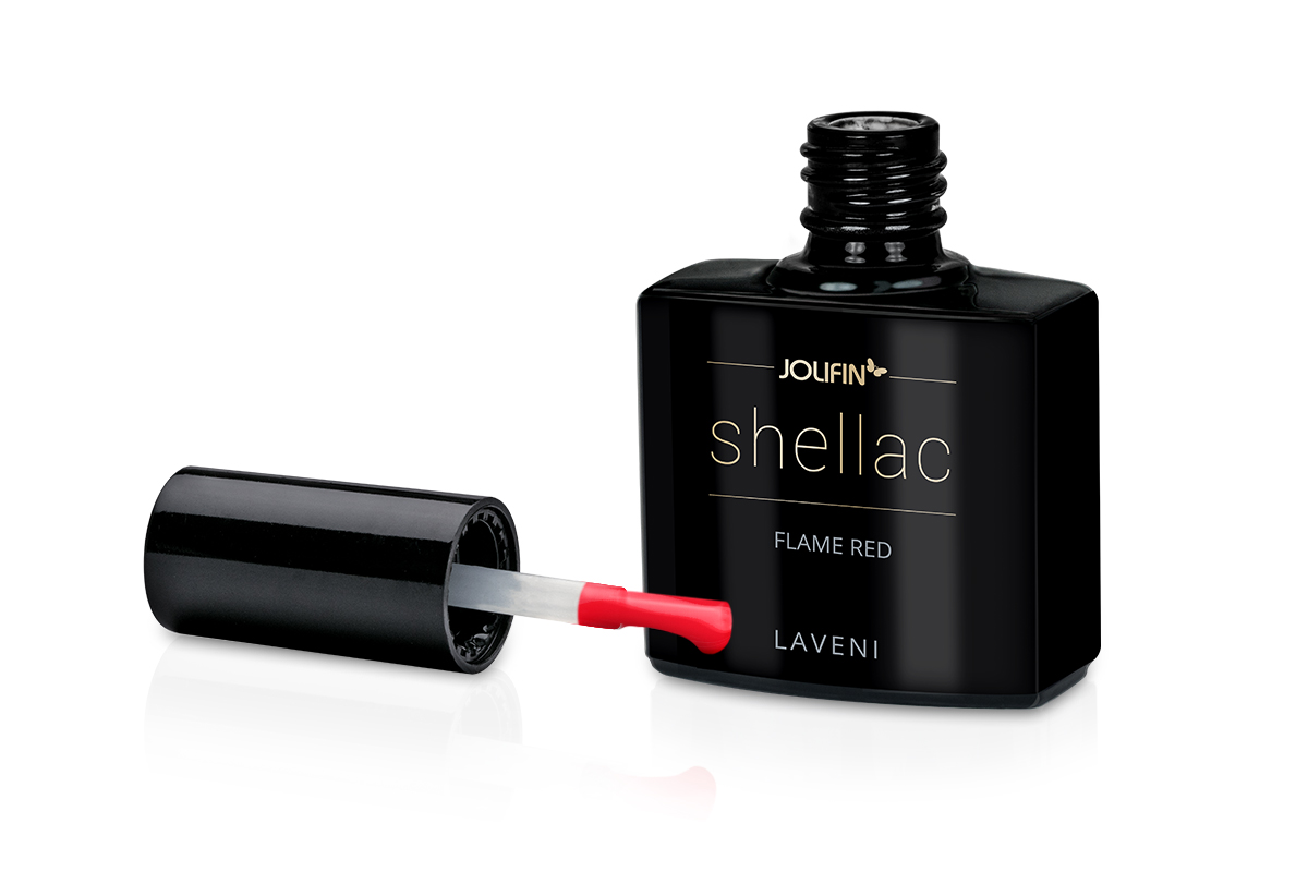 Jolifin LAVENI Shellac - flame red 10ml