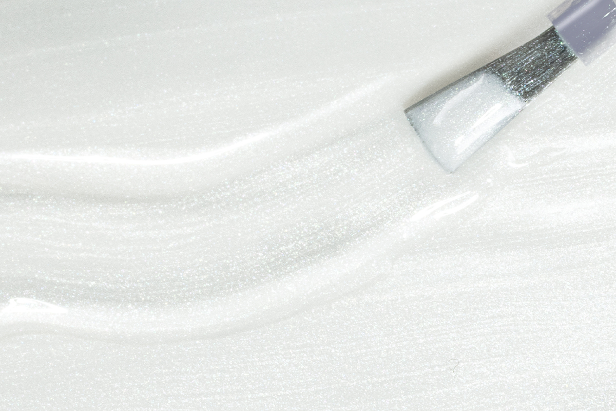 Jolifin LAVENI 3in1 Shellac - white pearl 10ml