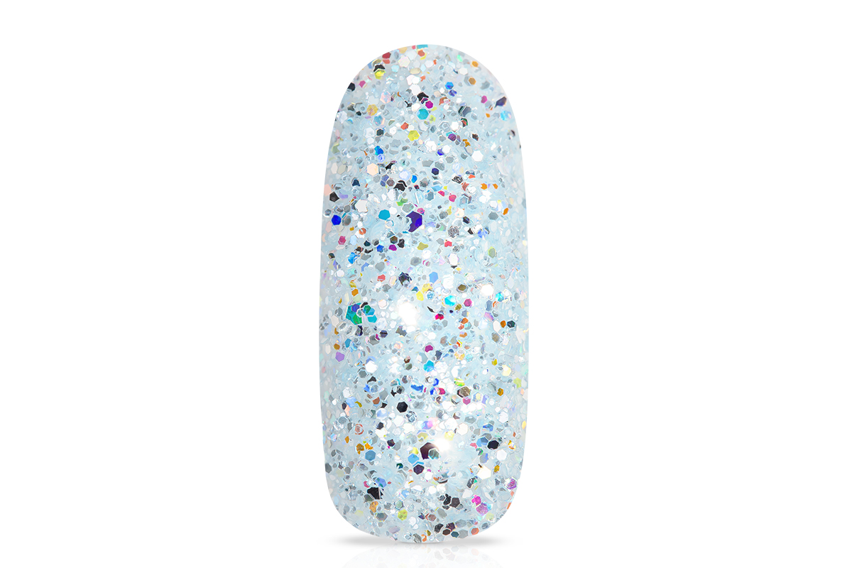 Jolifin Glitterpowder Silvermix - sky blue