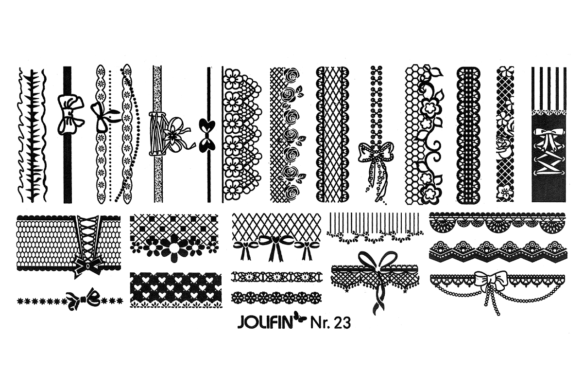 Jolifin Stamping Stencil No. 23