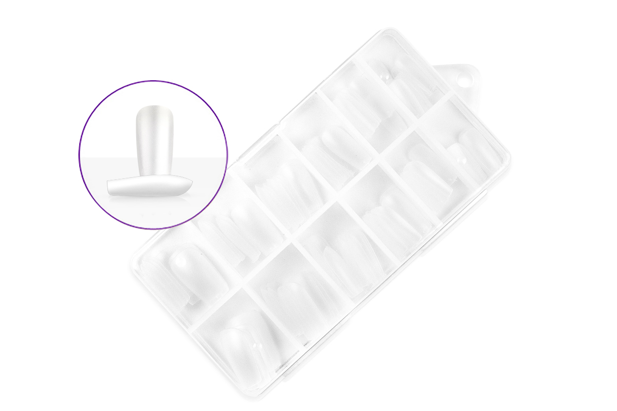 Jolifin 120 tip box Press-On Coffin - ultra thin