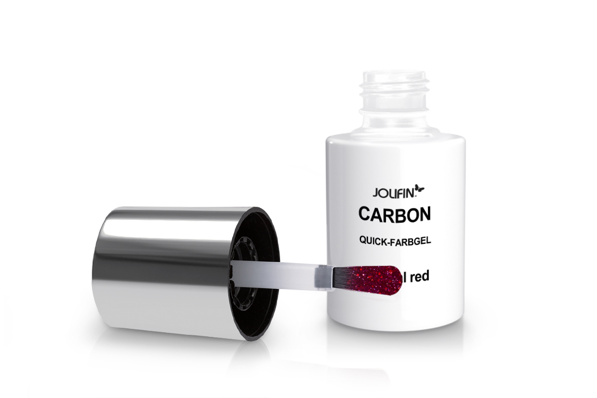 Jolifin Carbon Quick colour gel - oriental red 11ml