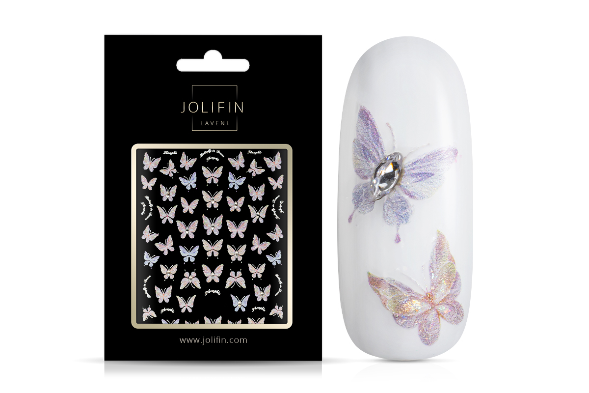 Jolifin LAVENI Strass-Sticker - Nr. 4