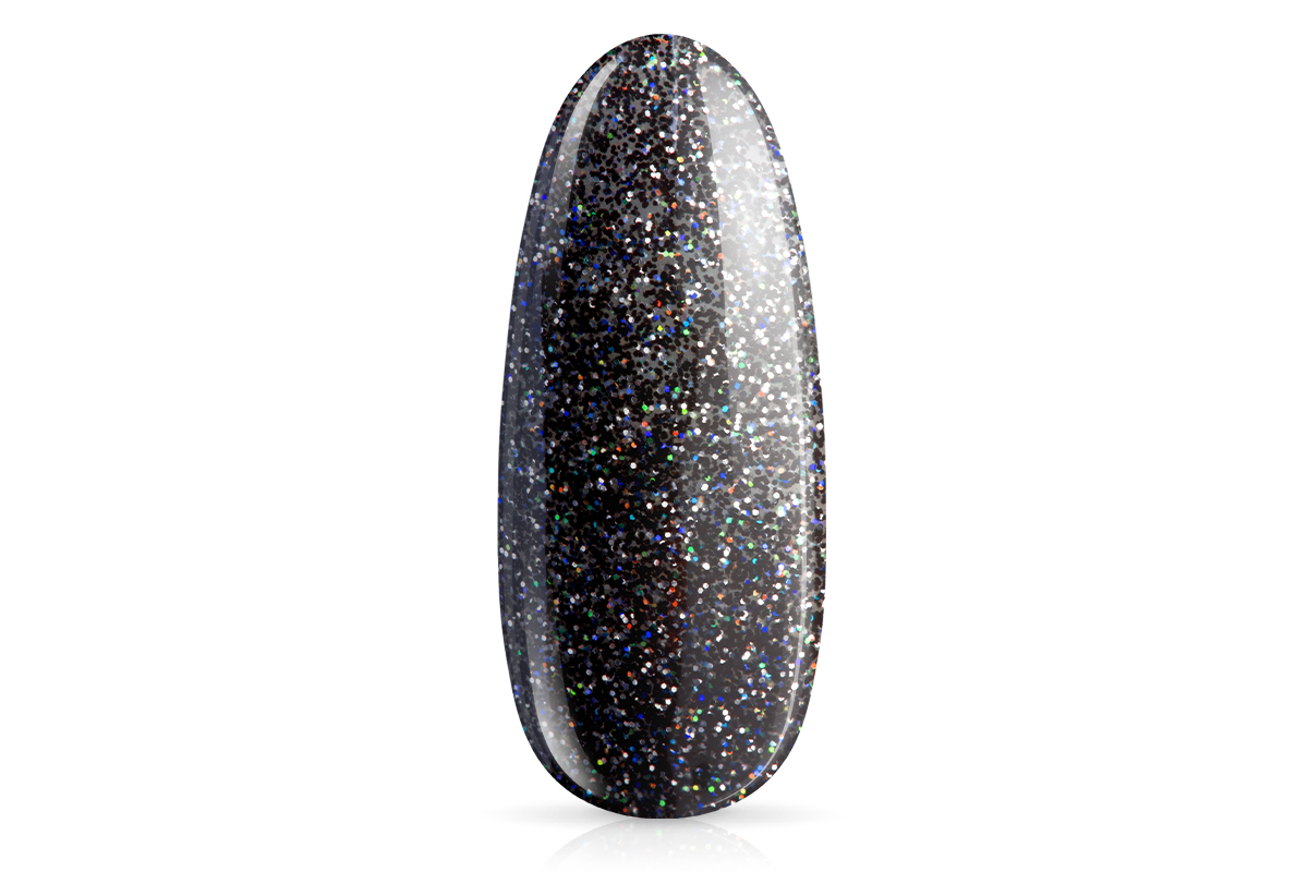 Jolifin Farbgel silver-black Glitter 5ml