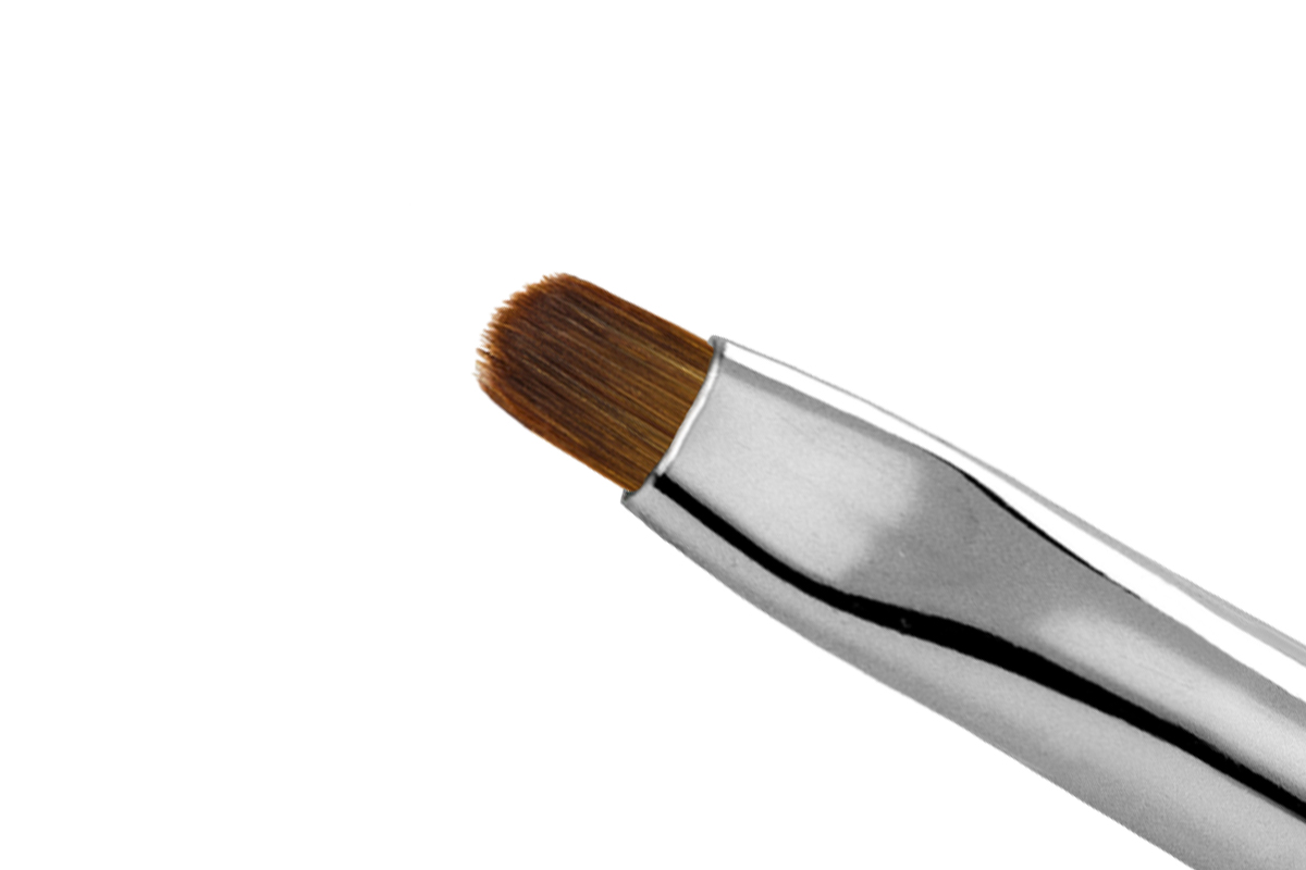 Jolifin Chrome Gel-Pinsel - oval Gr. 2